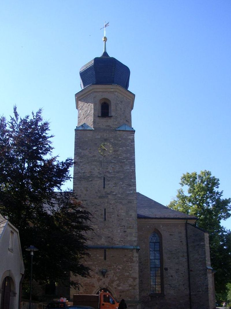 Rehau Pfarrkirche Stiftung Kirchen bewahren